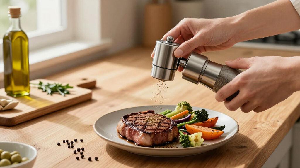 electric salt and pepper grinders