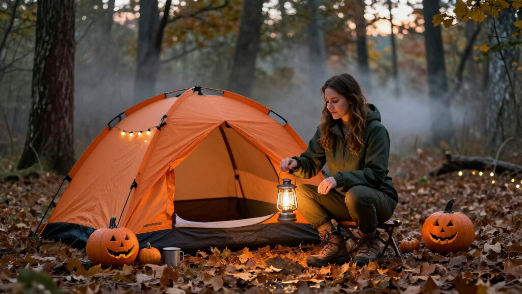 Halloween camping tents