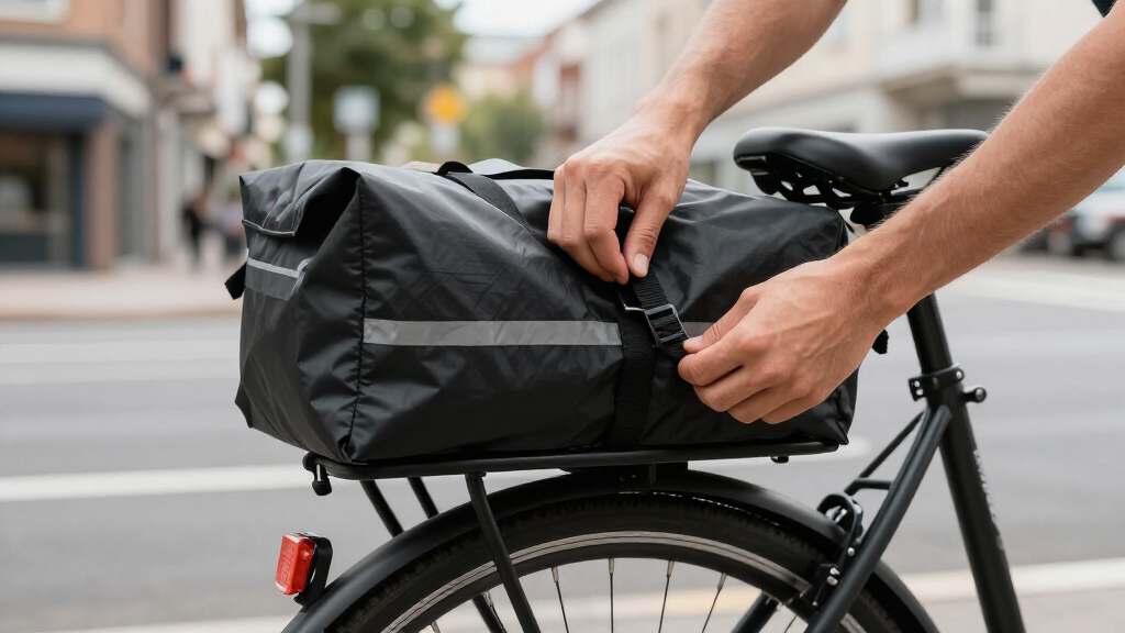 pannier bags waterproof for e bike commuting