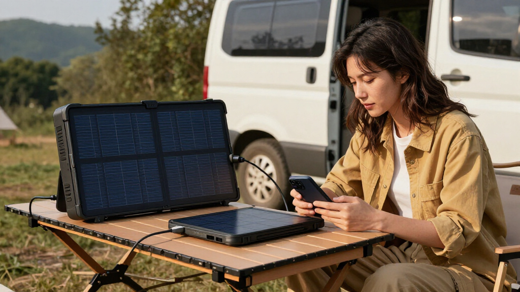 portable solar power banks