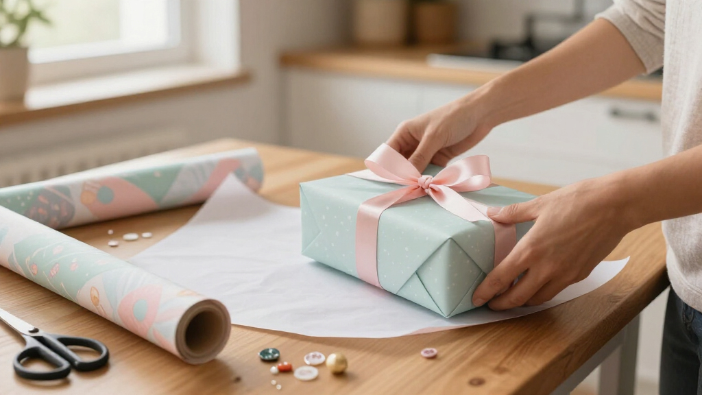 gift wrapping supplies baby shower