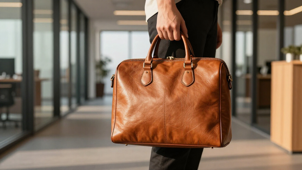italian leather satchel bags for office
