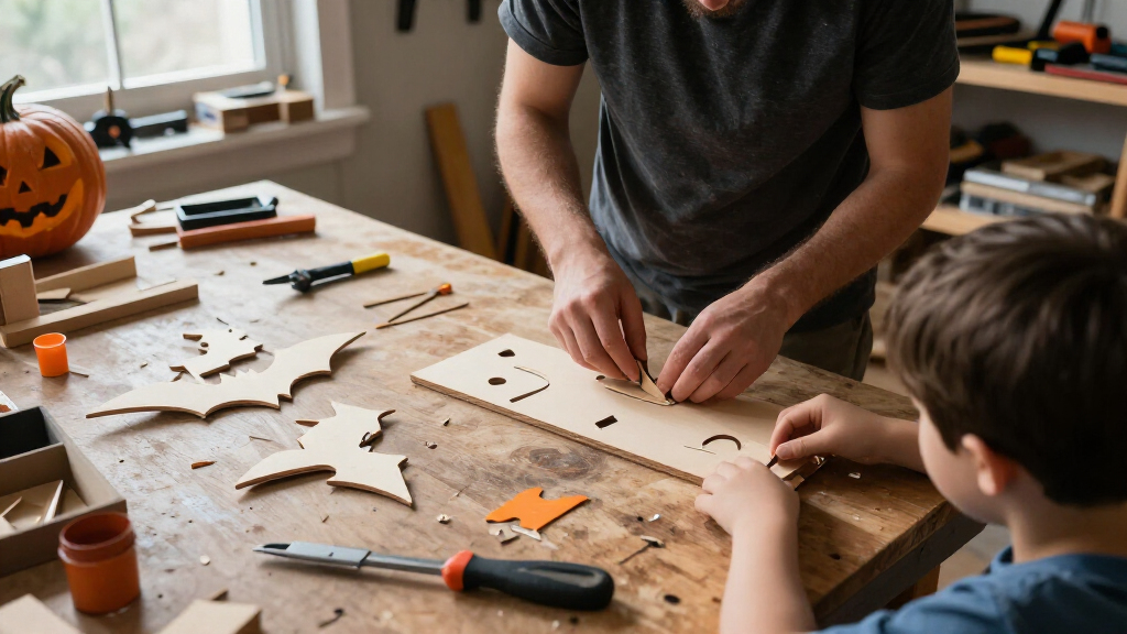 Halloween woodworking kits