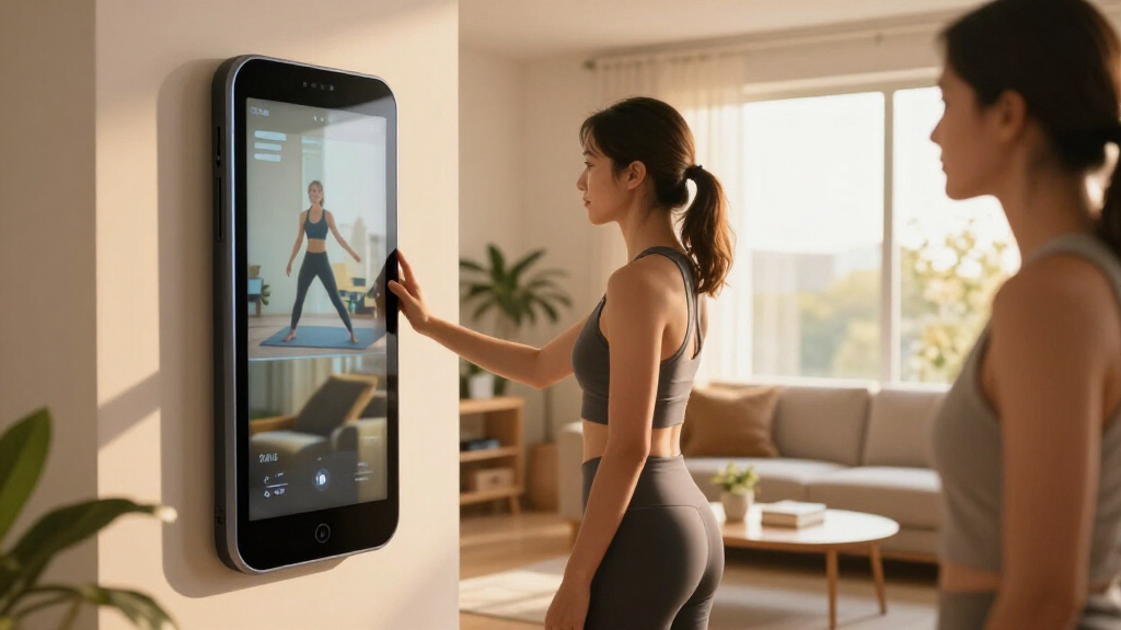 best smart fitness mirror for guided workouts