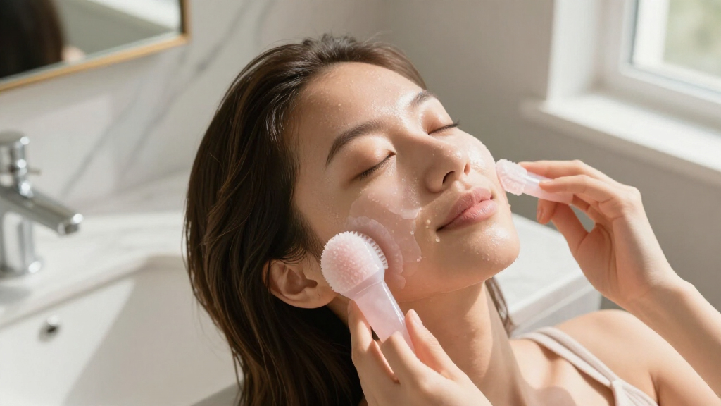 luxury facial cleansing brushes