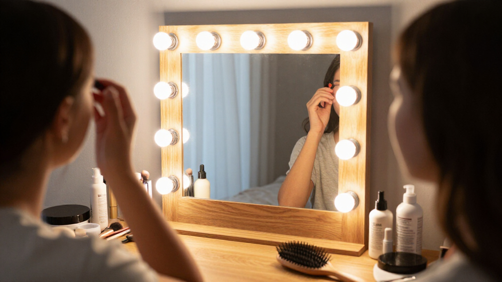 best Hollywood vanity mirror with lights