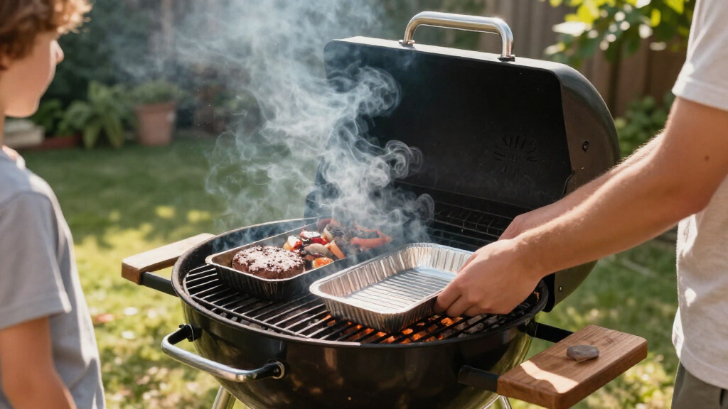 grill drip pans disposable