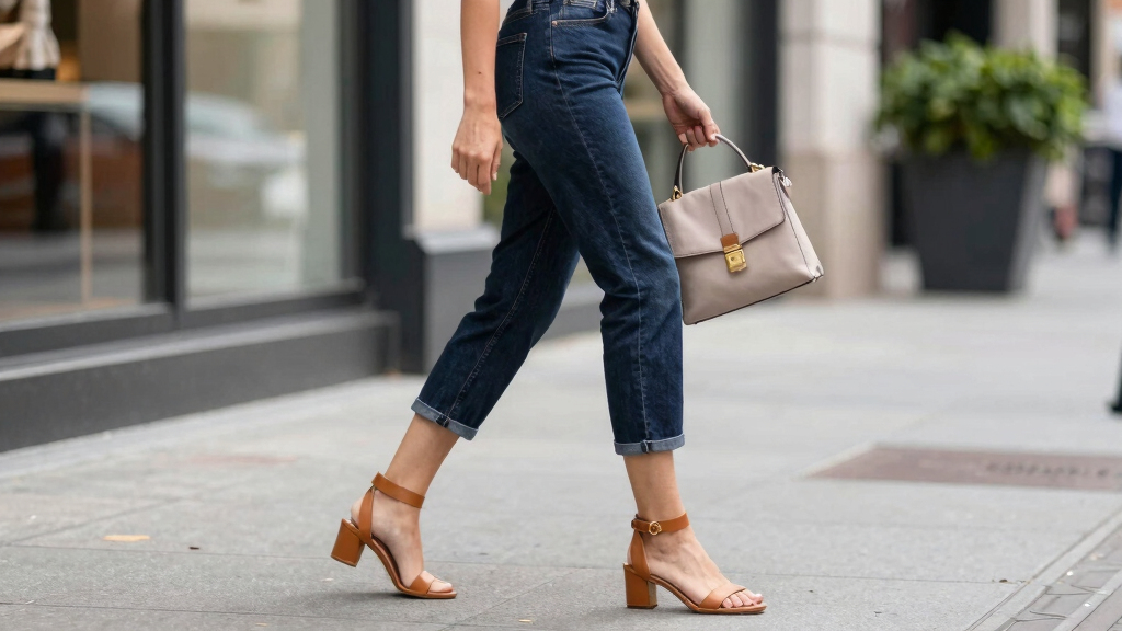best heels to wear with capris