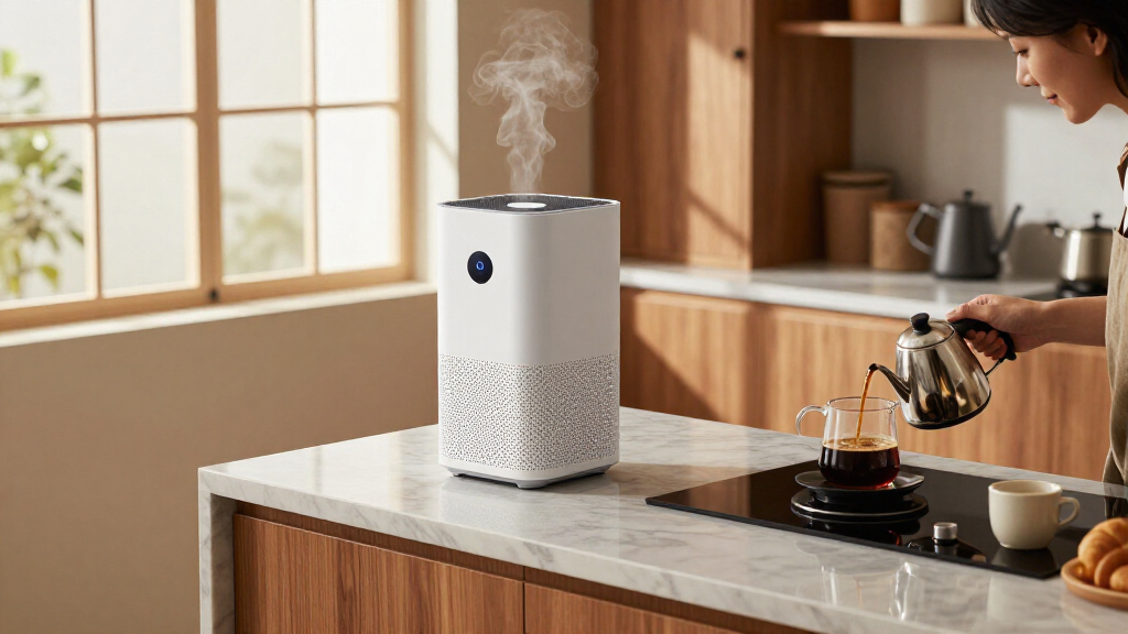 air purifiers for open kitchens