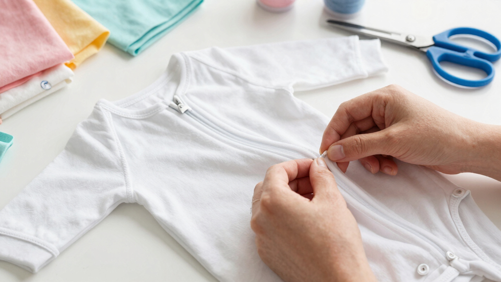 newborn zipper onesies