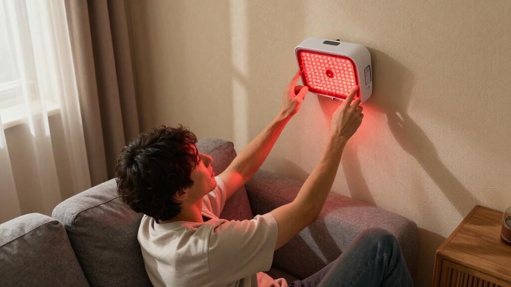 red light therapy panel