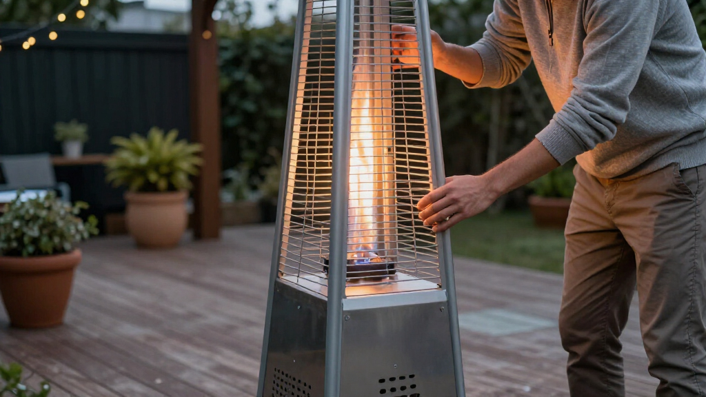 pyramid patio heater propane