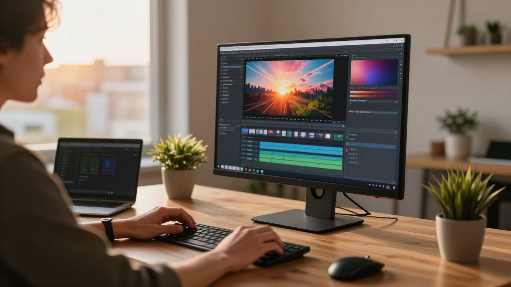 ultrawide monitors for video editing and multitasking