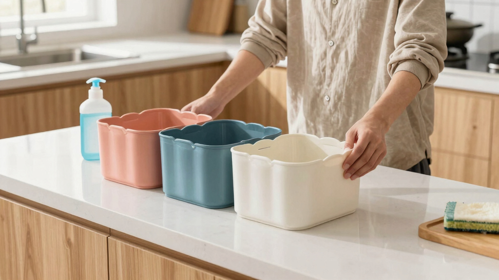 best scalloped storage bins