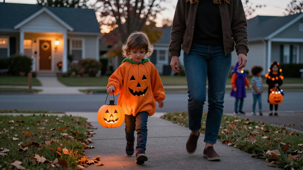 Halloween night lights for kids