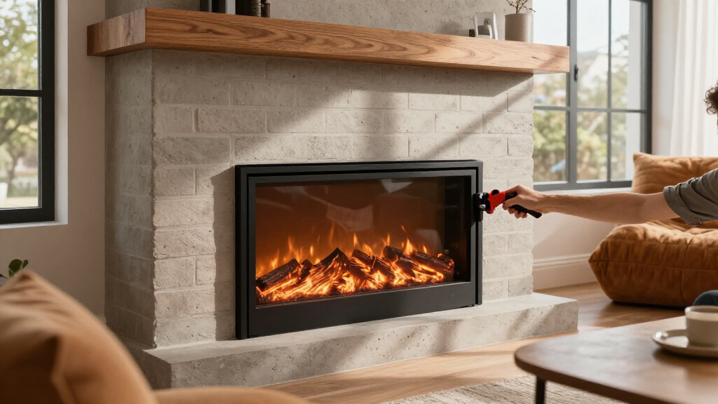 linear electric fireplace inserts