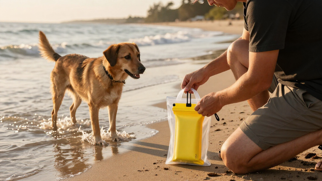 best waterproof phone pouch for dog beach days