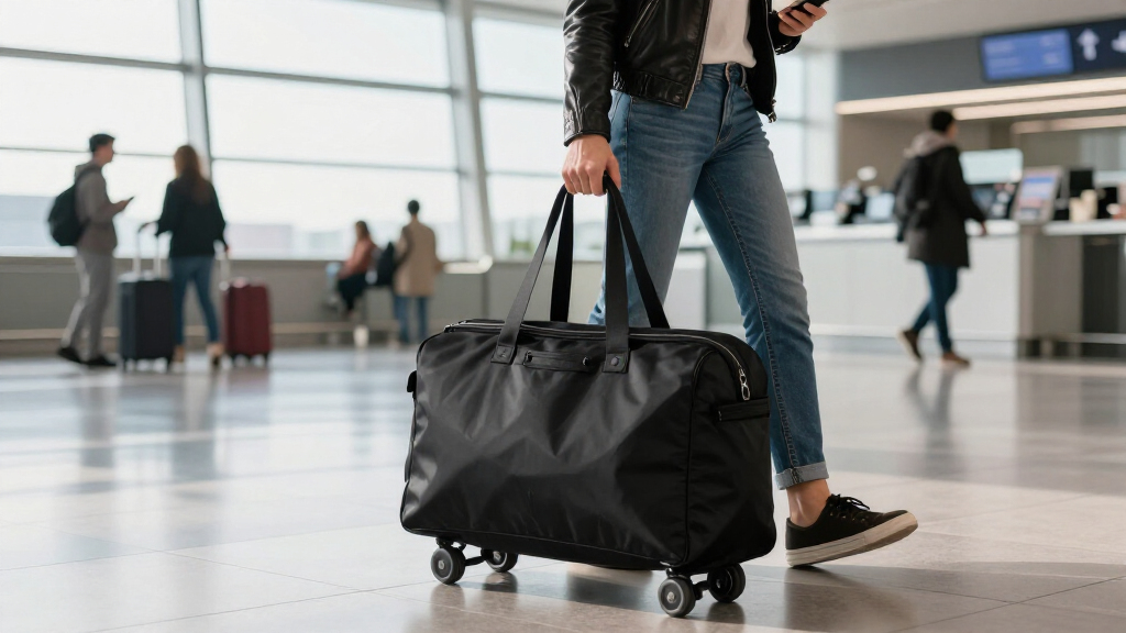 travel garment bags with wheels