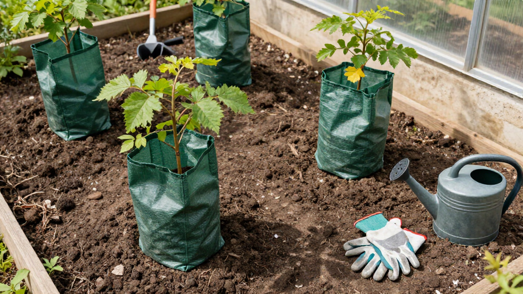 best tree watering bags for new orchard plantings