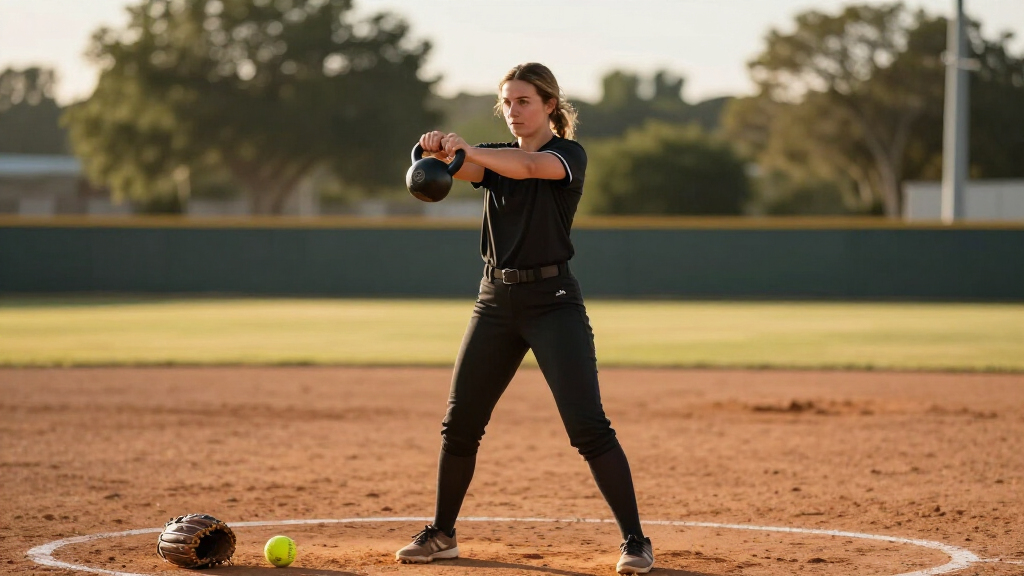 kettlebell sets for softball strength