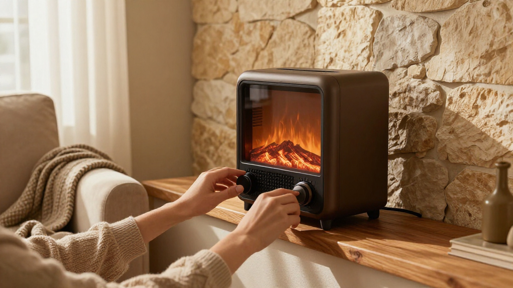 electric fireplace space heater