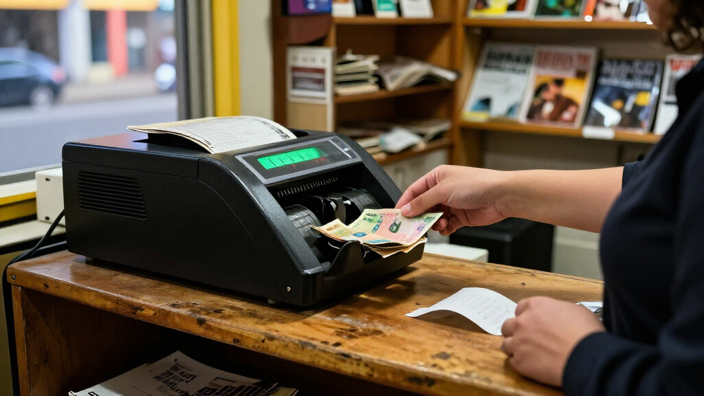 best counterfeit detector machine for cash-heavy business
