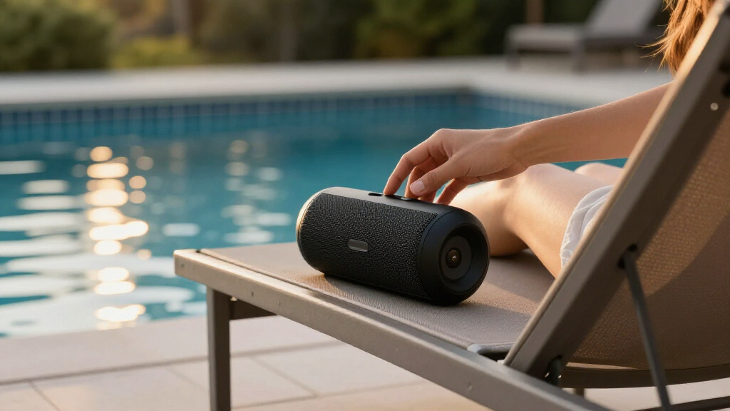 poolside waterproof speakers