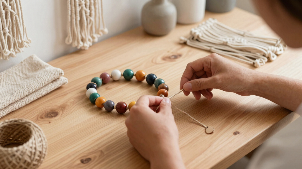 boho inspired cable organizers