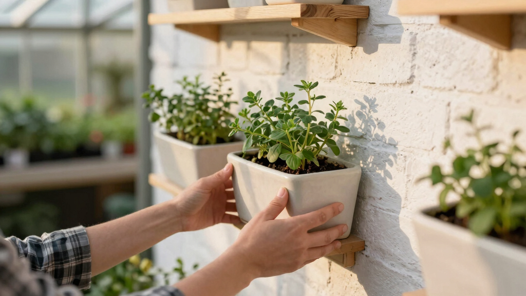 wall planters for indoor gardens