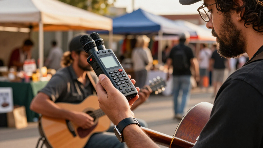 portable handheld audio recorders