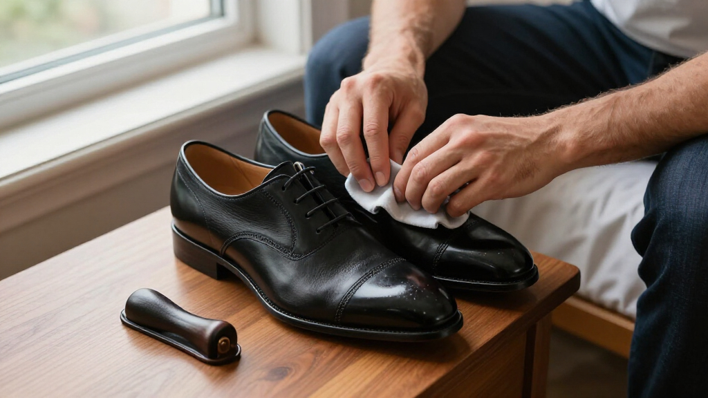 luxury men's leather dress shoes