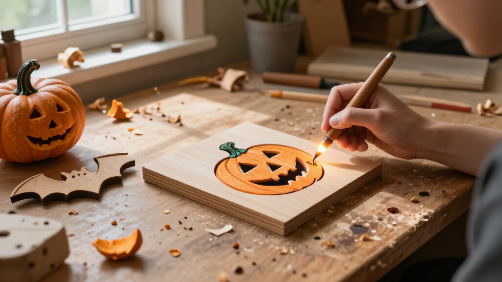 Halloween wood burning pens