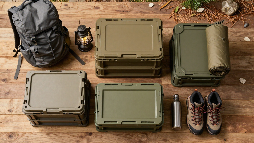 best modular storage crates for camping gear