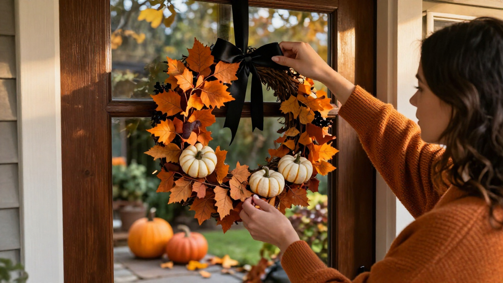 Halloween Türkränze