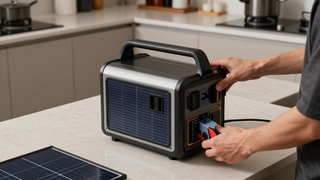 solar generator for home backup