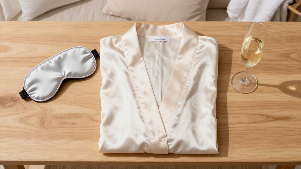best luxury silk robe gift set