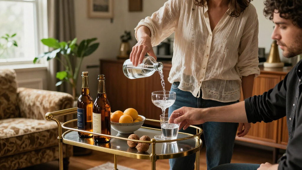 vintage bar carts