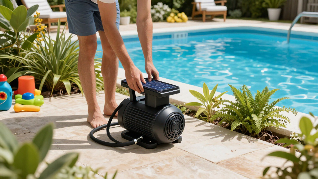 solar-powered pool pumps