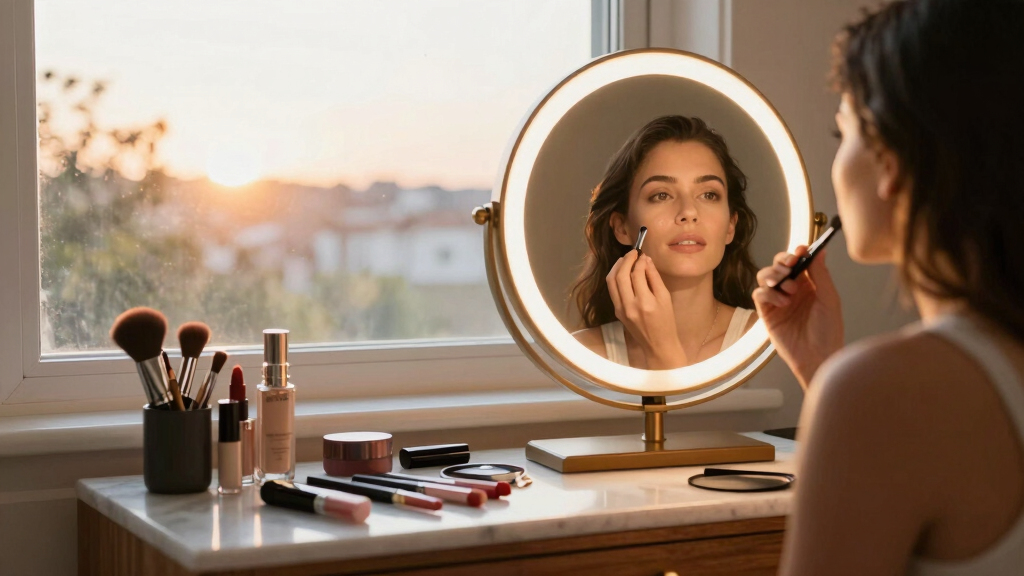 best makeup vanity with mirror and lights