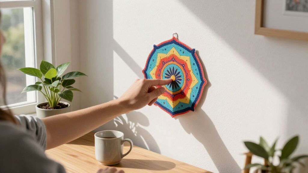 solarmandala removable window cling