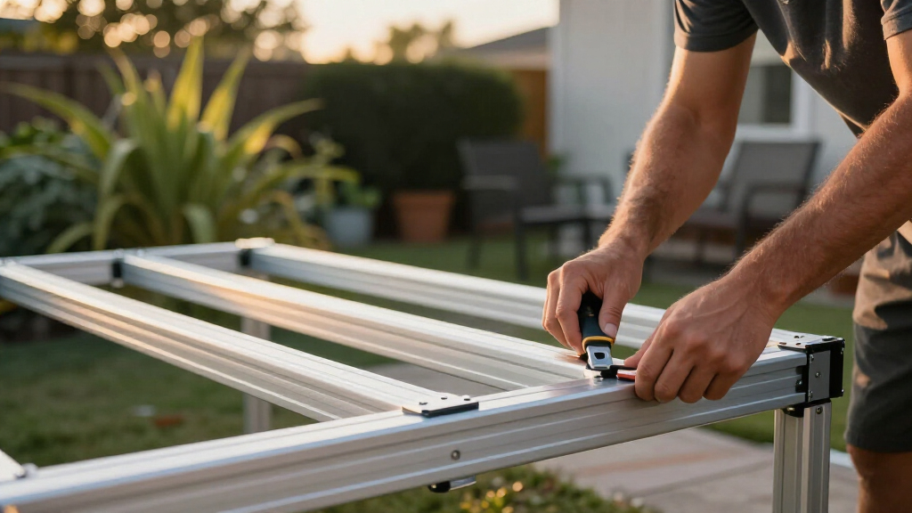 pergola kits aluminum