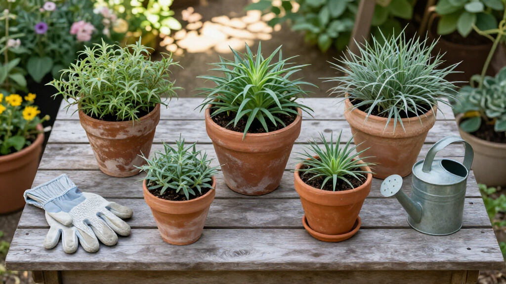 alpine plant setup