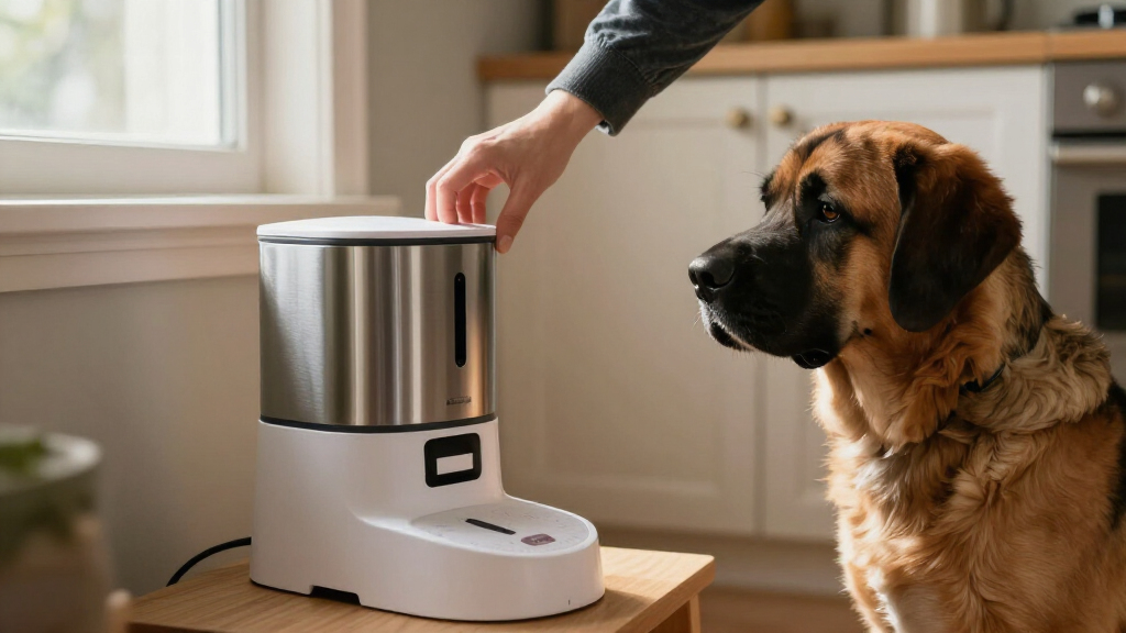 best automatic feeder for large-breed dogs