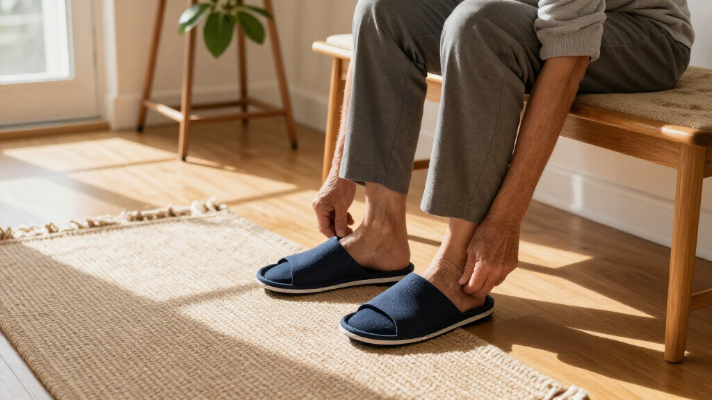 non-slip slippers for seniors
