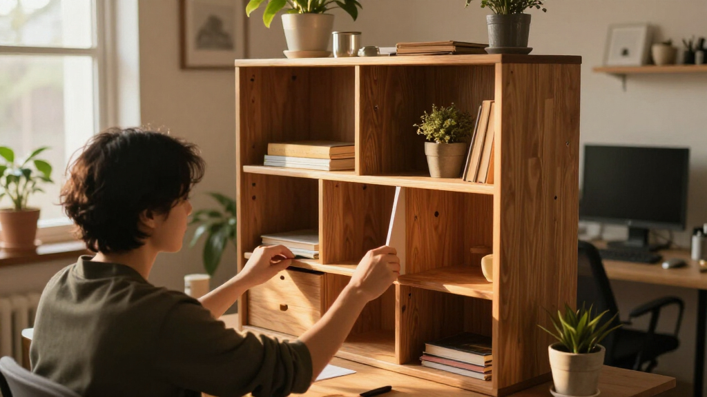 large desktop hutch