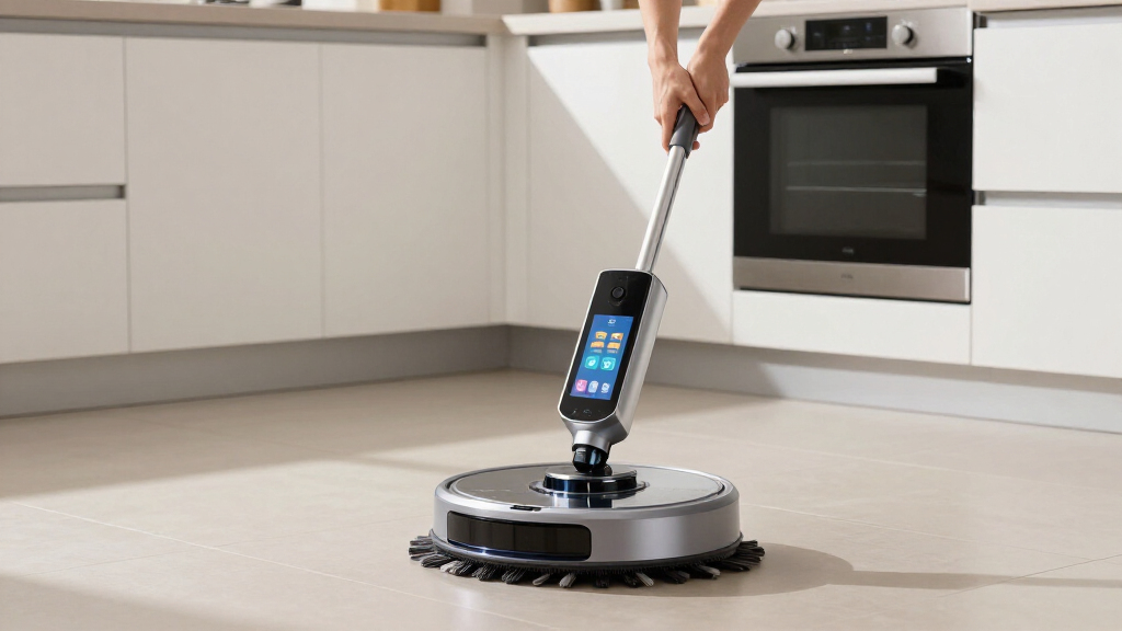 robot mop with multiuser support