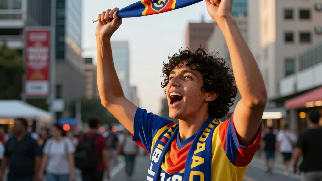 soccer fan apparel