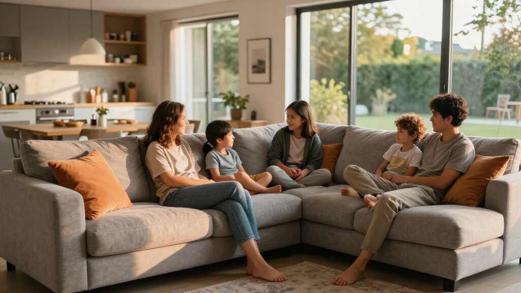 modular sectional sofas for open concept living rooms