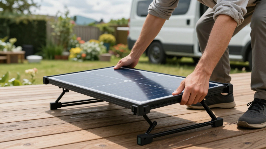 portable folding solar panel 600w