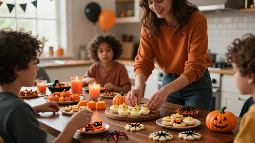 Halloween party snacks